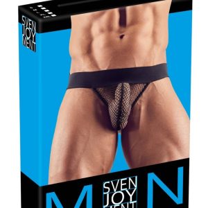 Svenjoyment Herren Jock S - Sexy Grobnetz Jock mit breitem Webgummibund M