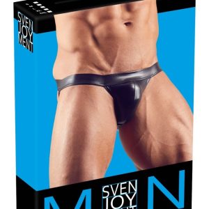 Svenjoyment Herren Jock S - Elastischer Glanz in Schwarz S