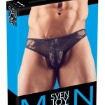 Svenjoyment Eleganter Herren Spitzen-Slip XL