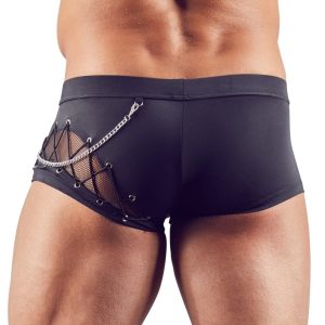 Svenjoyment Herren Pants - Fishnet-Einsätze & Schnürungen S