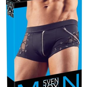 Svenjoyment Herren Pants - Fishnet-Einsätze & Schnürungen 2XL