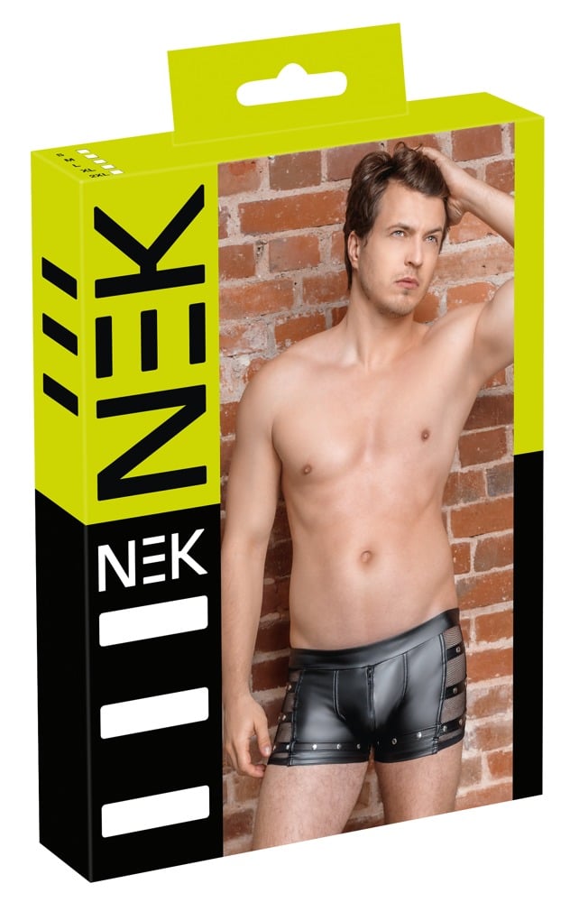 NEK Mattlook Pants mit Netz-Einsätzen & Reißverschluss XL