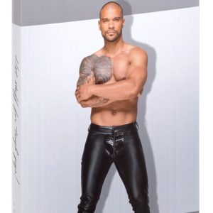 Noir Powerwetlook Herren Hose M