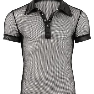 Svenjoyment Herren Shirt - Anmachender Materialmix XL