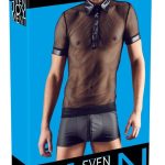 Svenjoyment Herren Shirt - Anmachender Materialmix XL