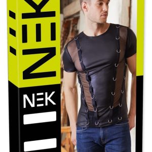 NEK Dominator Herren Shirt mit Powernet-Einsätzen und Metallringen S