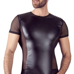 NEK Herrenshirt - Tight-Fit, Mattlook, gesteppte Schultern, Powernet-Einsätze 2XL