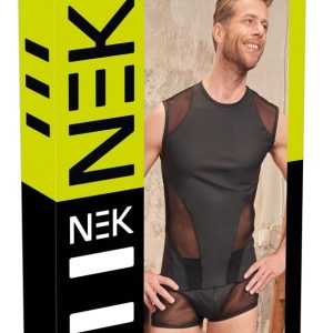 NEK Herren Shirt - Mattlook mit Netz-Einsätzen 2XL