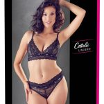 Cottelli LINGERIE - Spitzen-Set mit Strass S