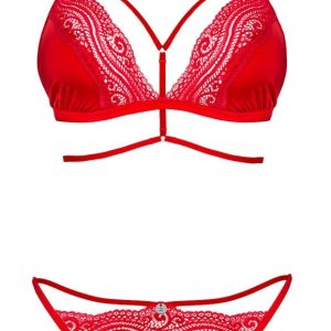 Obsessive Diyosa - Set mit Soft-BH und Slip XS/S