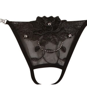 Cottelli LINGERIE String Strass - Sexy bis ins Detail! M/L