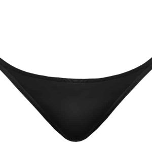 Noir Powerwetlook String - Sexy & bequem L/XL