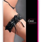 Cottelli ACCESSOIRES Spitzen-Strumpfband mit Satinschleife unisize