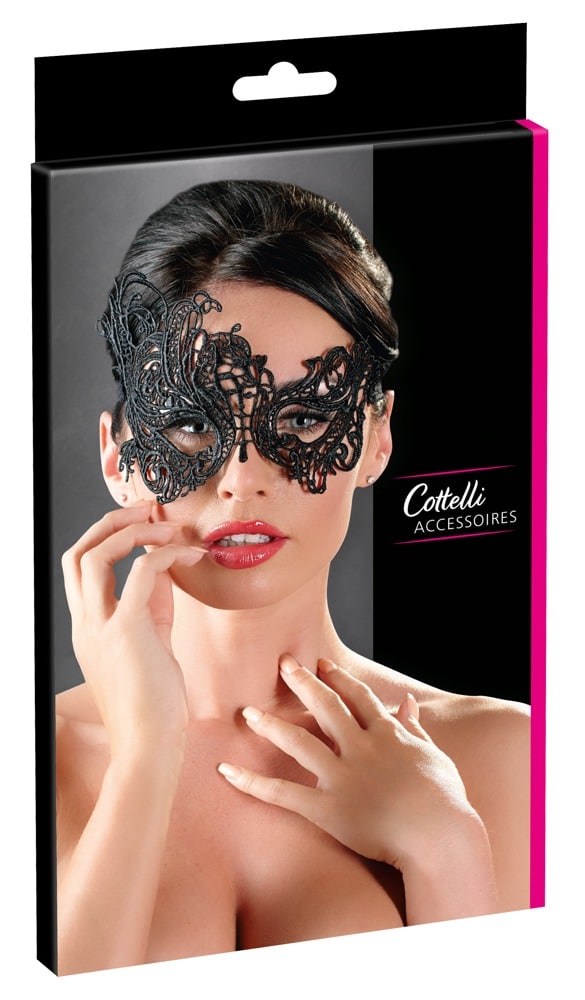 Cottelli ACCESSOIRES - Sinnliche Spitzenmaske unisize