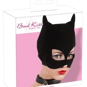 Bad Kitty - Catwoman Maske mit Ohren und Augenöffnungen unisize