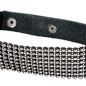 Bad Kitty Halsband Glamour - Verstellbar, mit Strass-Elementen