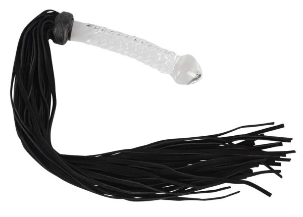 Bad Kitty Flogger Glas-Dildo