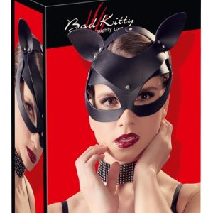 Bad Kitty Katzenohrenmaske mit Strass