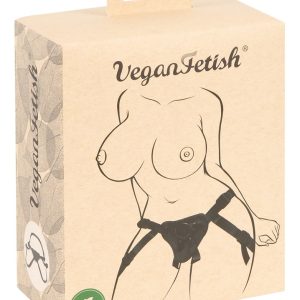 Vegan Fetish - StrapOn Comfort+ | Lederoptik | Größenverstellbar | Inkl. 3 Ringe S-L