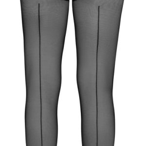 Cottelli LEGWEAR - Ouvert Strumpfhose mit Ziernaht und Hochferse 2