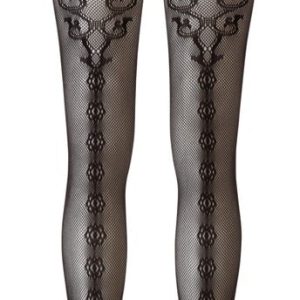 Cottelli LEGWEAR - Strapsgurt-Strumpfhose S/M