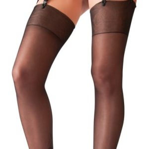 Cottelli LEGWEAR Strapsstrümpfe - sinnlich glänzend 1