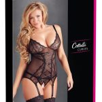 Cottelli CURVES - Sexy Strapshemd Set XL