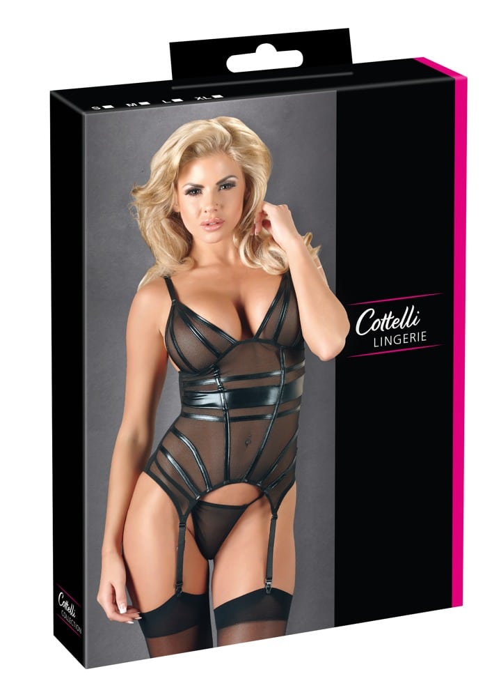 Cottelli LINGERIE Strapshemd Bondage-Touch XL