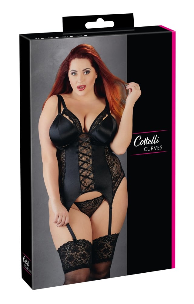 Cottelli CURVES Strapshemd, figurformend 3XL