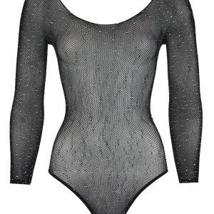 NO:XQSE Body Glitzer Einteiler S-L