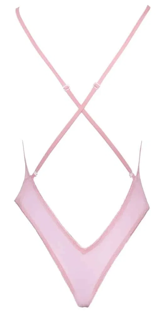 Kissable Body Stickerei - Exklusiver Style, Floralstickerei S/M