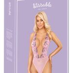 Kissable Body Stickerei - Exklusiver Style, Floralstickerei S/M