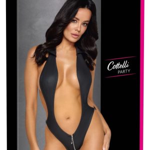 Cottelli PARTY - Verführerischer Body mit Kragen M/L