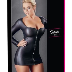 Cottelli PARTY - Sexy Glitzerzip Kleid S