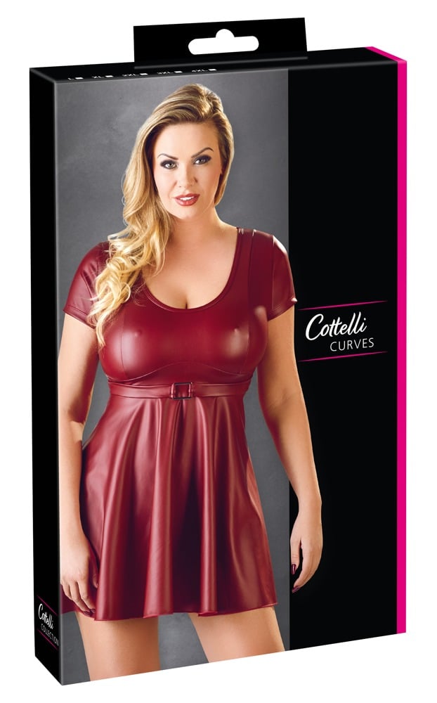 Cottelli CURVES - Skaterkleid mit Zierschnalle 3XL