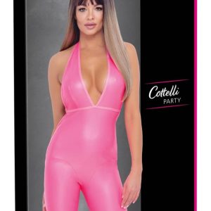 Cottelli PARTY Overall hotpink inkl. Rio-String S