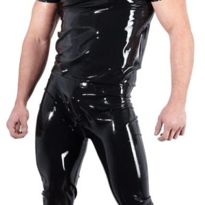 Late X Latex T-Shirt: Glänzendes Must-have für jeden Latex-Kleiderschrank! S