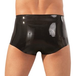 Late X Latex Pants - Glänzend, Hülle für Penis und Hoden L/XL