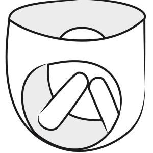 Late X Latex-Slip mit aufpumpbarem Doppel-Dildo S Late X Latex-Slip mit aufpumpbarem Doppel-Dildo S – Bild 4