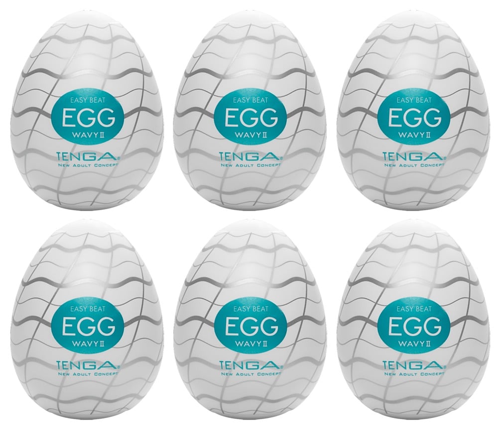 Tenga Egg Wavy II 6er