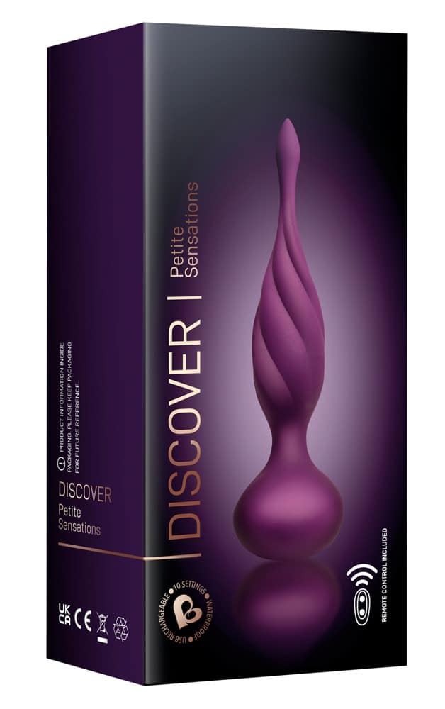 Rocks Off Petite Sensations Desire - Kompakter Vibro-Analplug lila