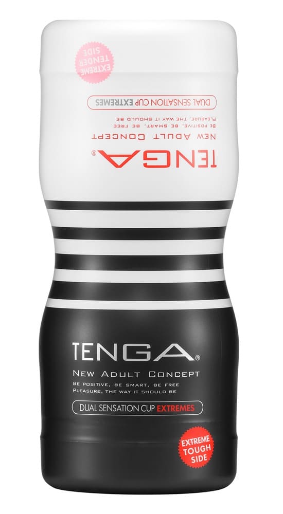 TENGA Dual Sensation Cup Extremes - Beidseitig verwendbarer Masturbator