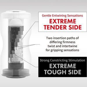 TENGA Dual Sensation Cup Extremes - Beidseitig verwendbarer Masturbator