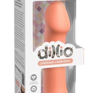 Dillio Platinum Flexi Hero Dildo Peach