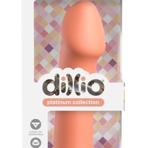 Dillio Platinum Flexi Hero Dildo Peach