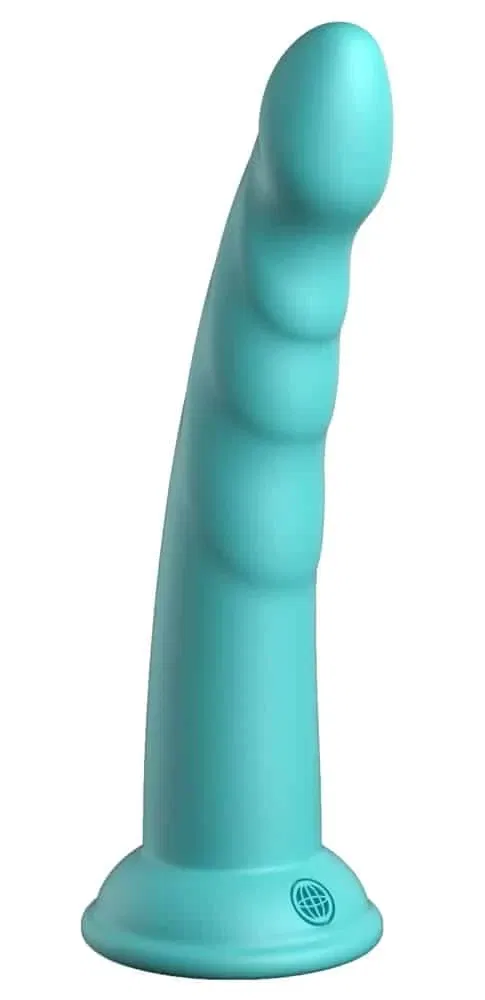 Dillio Platinum Flexibler Dildo - Sanftes Silikon, starke Stimulation Teal Dillio Platinum Flexibler Dildo - Sanftes Silikon, starke Stimulation Teal