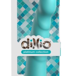 Dillio Platinum Flexibler Dildo - Sanftes Silikon, starke Stimulation Teal