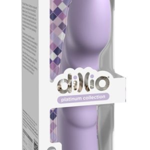 Dillio Platinum Biegsamer Super Eight Dildo Purple