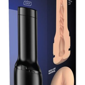 Kiiroo Feel Anus Masturbator - Intensives Vergnügen! Schwarz/Hautfarben hell