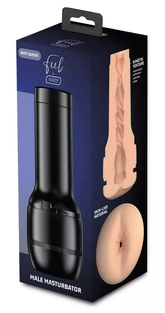 50023620000_verp Kiiroo Feel Anus Masturbator - Intensives Vergnügen! Schwarz/Hautfarben hell